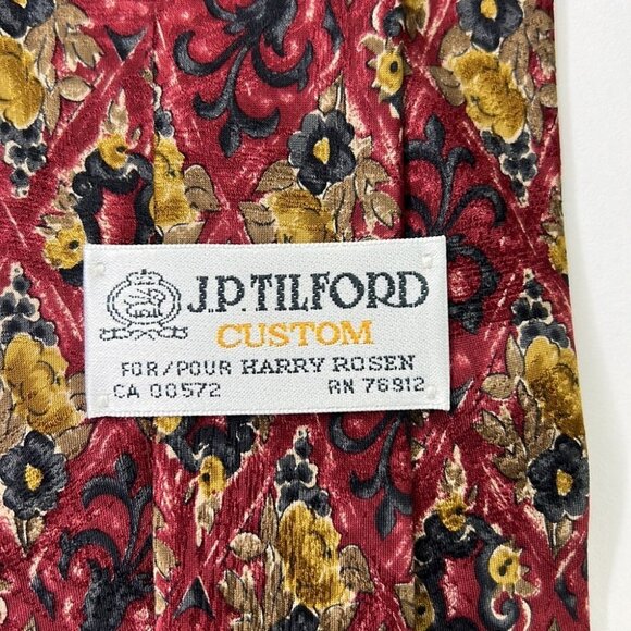J.P. Tilford Custom Silk Tie - Picture 3 of 6